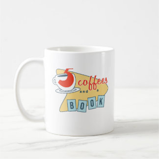 Five Coffees and a Book coffee mug (11oz)