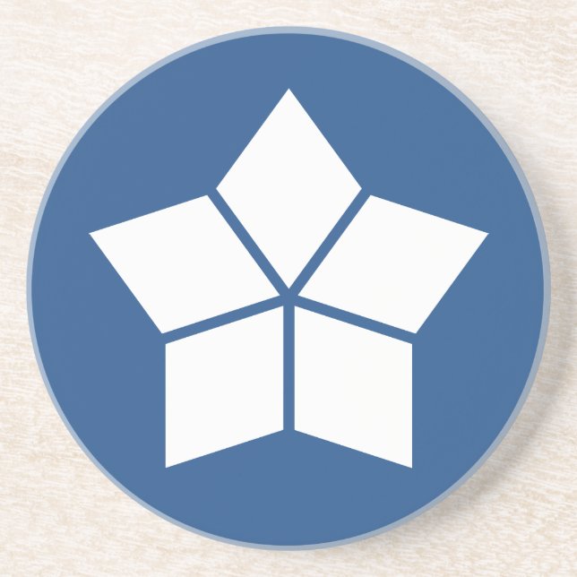 Five Diamonds (10-part drawing) Coaster (Front)