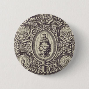 Five glorious mysteries 2 inch round button