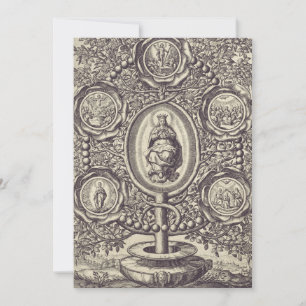 Five glorious mysteries invitation