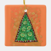 Five Golden Rings Christmas ornament