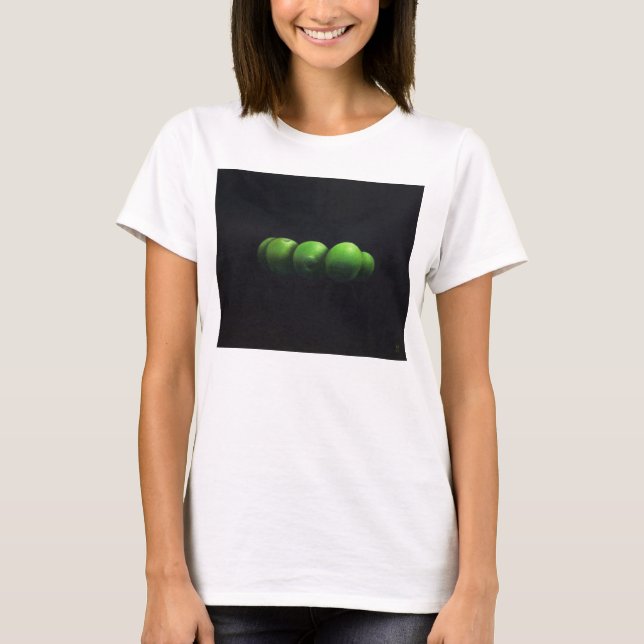 Five Green Apples T-Shirt (Front)