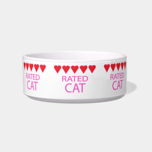Five Heart Cat Bowl