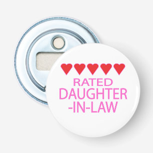 Five Heart Daughter-In-Law Bottle Opener
