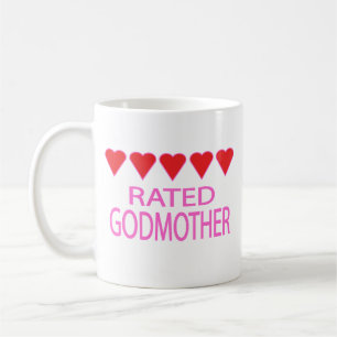 Five Heart Godmother Coffee Mug