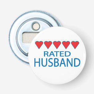 Five Heart Husband Bottle Opener