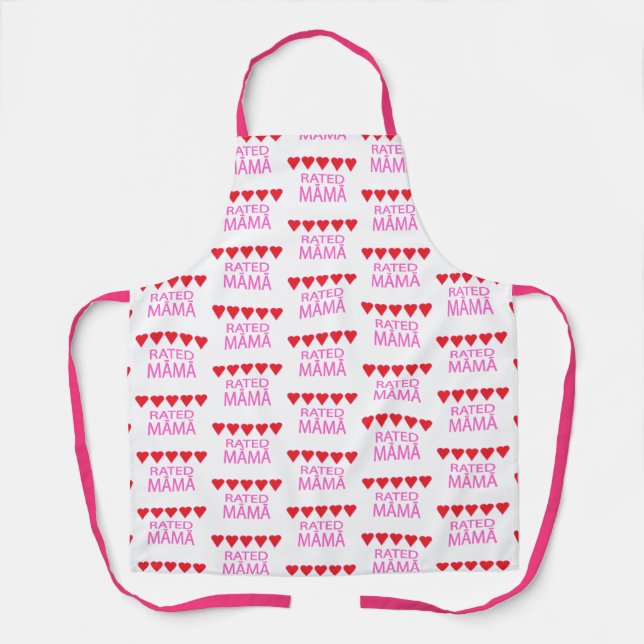 Five Heart Māmā Apron (Front)