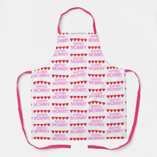 Five Heart Mommy Apron