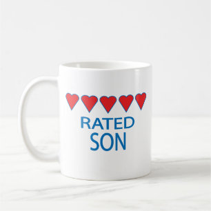 Five Heart Son Coffee Mug