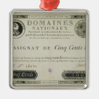 Five hundred livres banknote, 19th June 1791
