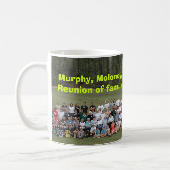 Five Irish Family Reunion 2004, Murphy, Moloney... Coffee Mug (Left)
