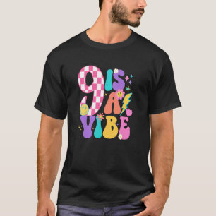 Five Is A Vibe Birthday Girl Outfit Double Digits T-Shirt