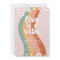 Five is a Vibe groovy daisy rainbow 5th birthday