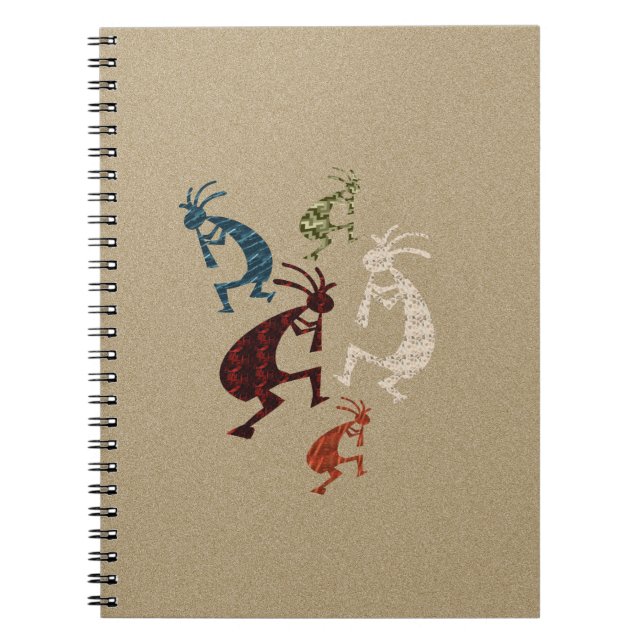 Five Kokopelli Notebook (Front)
