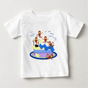five little monkeys baby T-Shirt