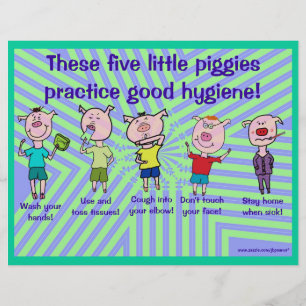 Five little piggies flyer
