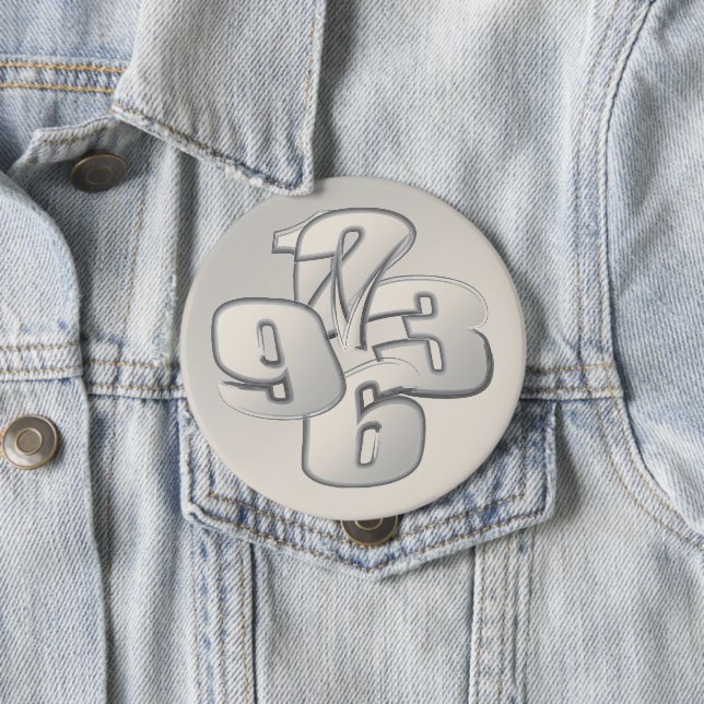Five minutes back 4 inch round button (In Situ)