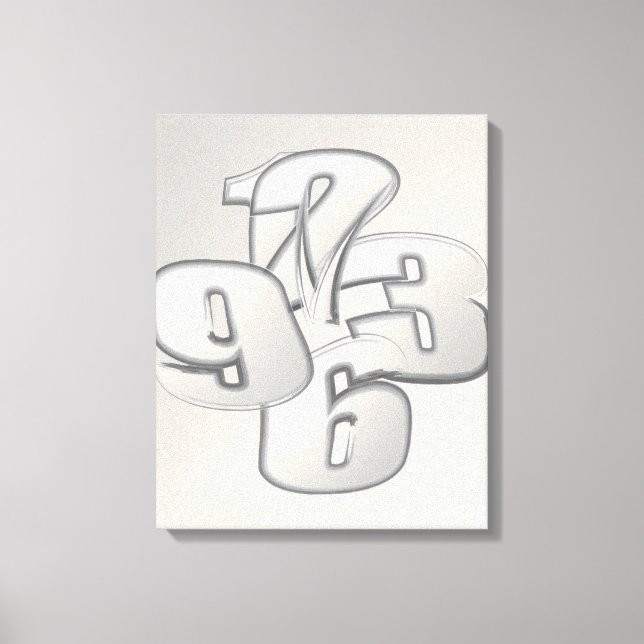 Five minutes back canvas print (Front)
