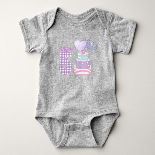 Five months  baby bodysuit (Front)