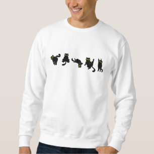 Five Mood Cats , Cat Mom Tee, Funny Cats Sweatshirt