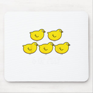 Five Of Peep Fun Respiratory Therapist Therapy Ven Mouse Pad