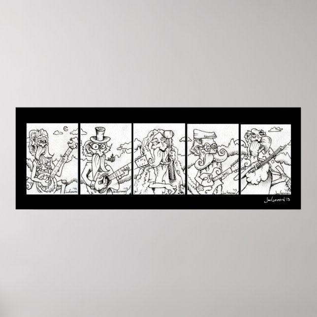 Five Pickers Poster (Front)