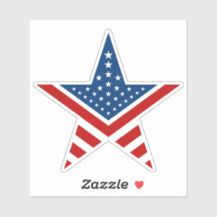 Five-point star American Flag