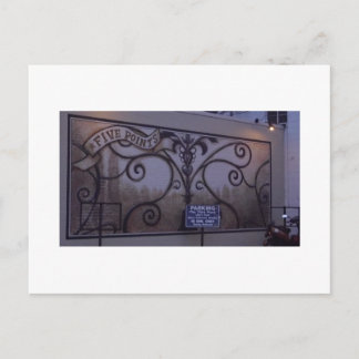 five points raleigh postcard