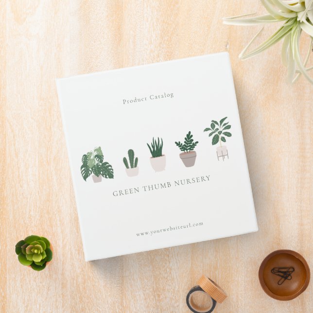Five Potted Plants Binder (In Situ)