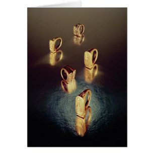 Five rings, from the Tomb of Tutankhamun