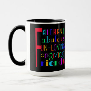 Five Rules of Friendship Mug