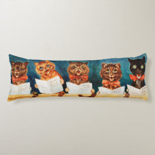 Five Singing Cats, Louis Wain Body Pillow