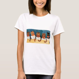 Five Singing Cats, Louis Wain T-Shirt