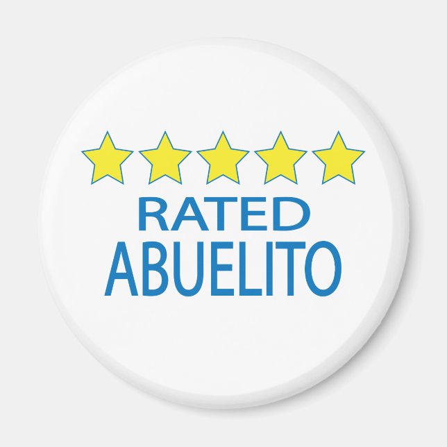 Five Star Abuelito Magnet (Front)