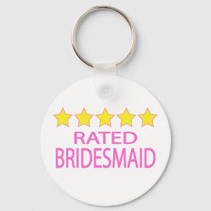 Five Star Bridesmaid Keychain