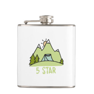 Five Star Camping Hip Flask