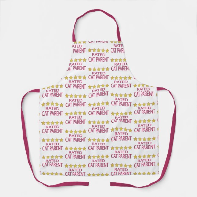 Five Star Cat Parent Apron (Front)