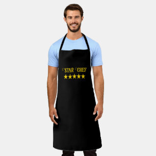 Five Star Chef All-Over Personalized Apron
