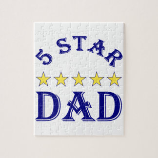 Five Star Dad Jigsaw Puzzle