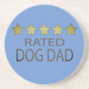 Five Star Dog Dad Coaster