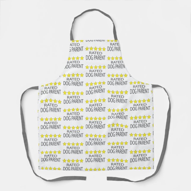 Five Star Dog Parent Apron (Front)