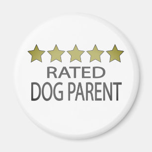 Five Star Dog Parent Magnet