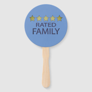 Five Star Family Hand Fan