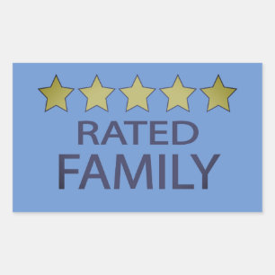 Five Star Family Sticker