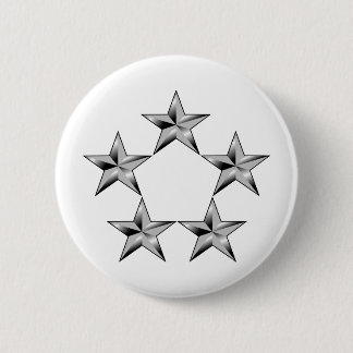 Five-star-general 2 Inch Round Button