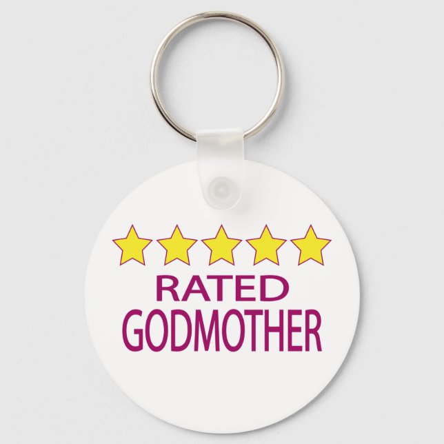 Five Star Godmother Keychain (Front)