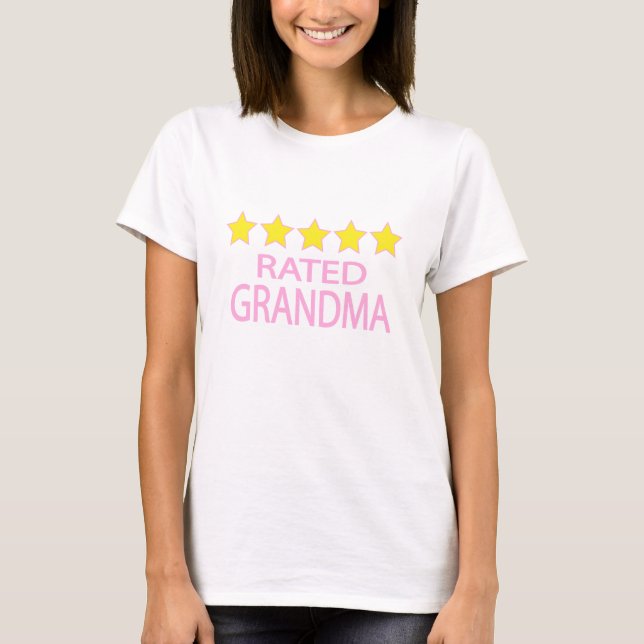 Five Star Grandma T-Shirt (Front)
