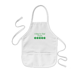 Five Star Junior Chef Personalized Apron