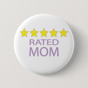 Five Star Mom 2 Inch Round Button