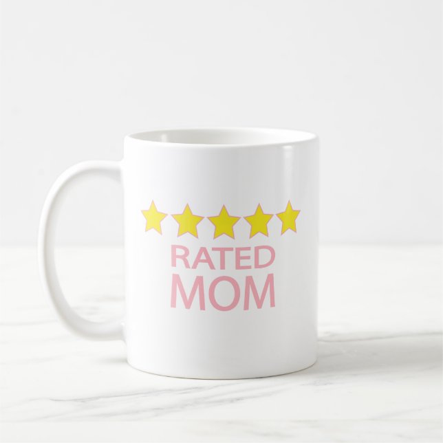 Five Star Mom Coffee Mug (Left)